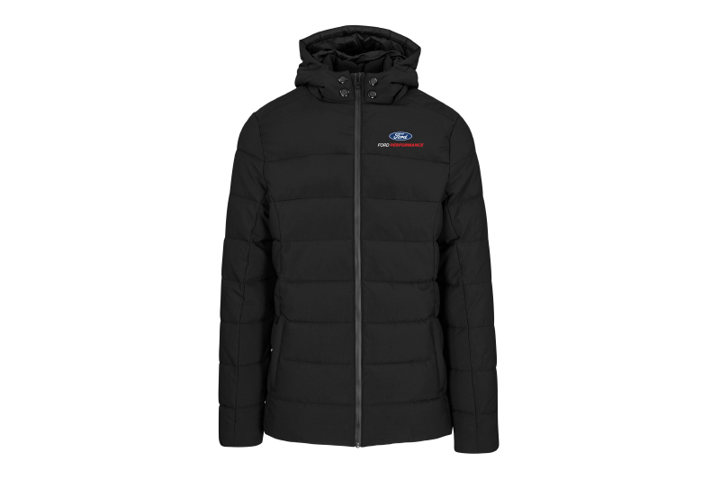 Ford Performance Black Puffer Jacket - Official Ford Branded ...